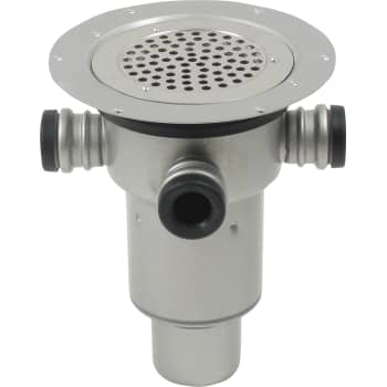 [153612213] BLÜCHER 75 mm afløbsskål til vinyl, med studs, lodret
