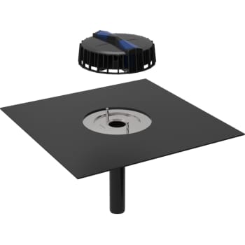 [153751456] Geberit Pluvia tagbrønd med bitumenbane, 12l/s