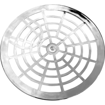 [153818450] 150 mm Rund rist forkromet