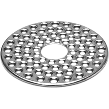 [153822355] 155 mm Rist med udskæring i midten