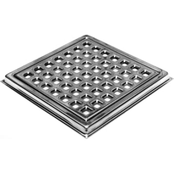 [153872136] 136 mm Firkantet rist med ramme