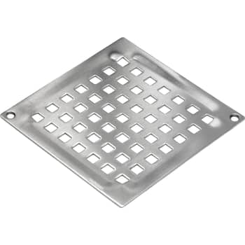 [153884140] 140 x 140 mm BLÜCHER Square Vienna rist med skruehuller