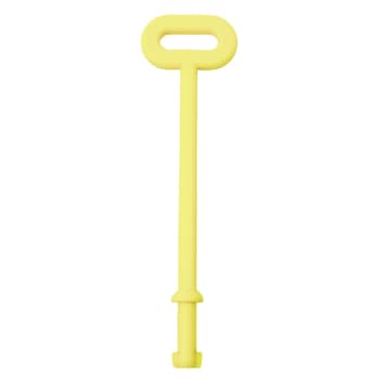 [154495900] Camro 150 mm nøgle til Safebox, gul