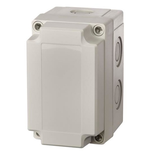 [8212027022] Fibox med gråt låg - 130x80x100 - 4 skruehuller