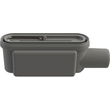[155012512] Unidrain 50 mm rendeudløb m/vandlås, u/studs, vandret, vendbar