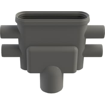 [155013613] Unidrain 75 mm rendeudløb med vandlås og studs, lodret