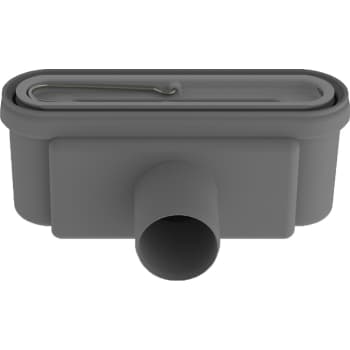 [155014512] Unidrain 50 mm rendeudløb med vandlås, uden studs, vandret