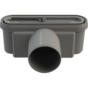 [155014513] Unidrain 75 mm rendeudløb med vandlås, uden studs, vandret