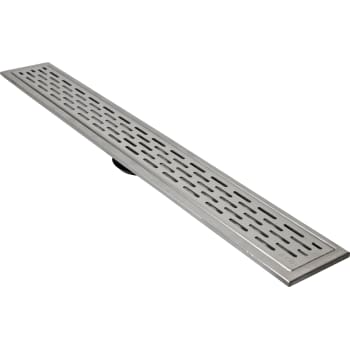 [155251009] ACO 895 mm rendeafløbsarmatur med Long Hole rist, vægmonteret