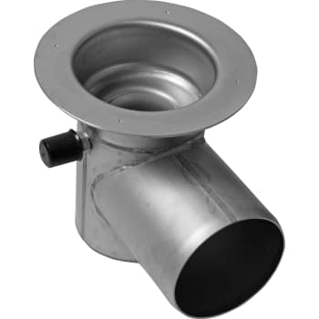 [155259113] ACO 75 mm rendeudløb med vandlås og studs, vandret