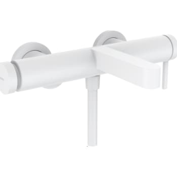 [726841100] hansgrohe Finoris kar-/brusearmatur 194mm tud/cc 150mm 2 hul mat hvid