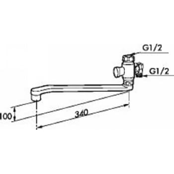 [728007643] Mora 350 mm svingtud med omskifter