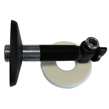 [728429326] QuickBox® vinkelventil 1/2"x3/8" med afspærring, sortlakeret