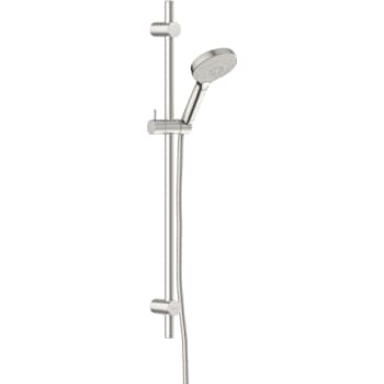[737635246] Damixa Silhouet Flex brusesæt med 3 indstillinger. Steel (PVD)