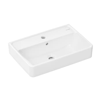 [622512000] HANSGROHE Xanuia Q håndvask 550x370mm hh midt t/væg porcelæn hvi