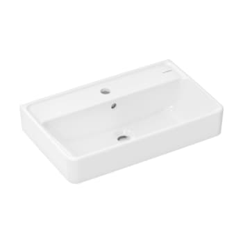 [622514000] HANSGROHE Xanuia Q håndvask 600x370mm hh midt t/væg porcelæn hvi