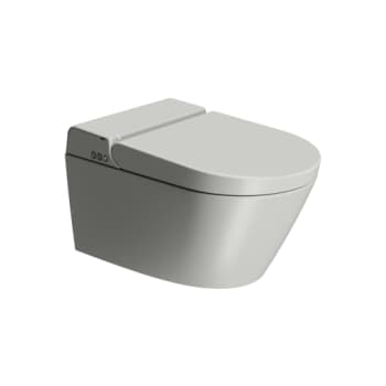 [606558142] GSI WClean vægmonteret mat grå douchetoilet 38x59cm