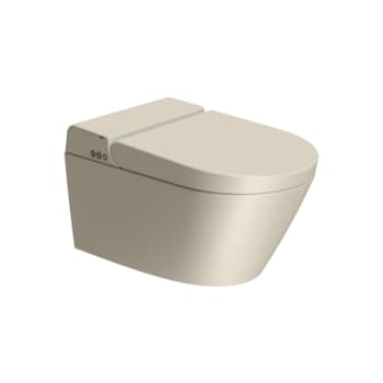 [606558146] GSI WClean vægmonteret mat creta douchetoilet 38x59cm
