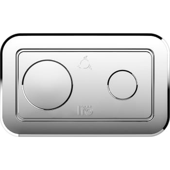 [609443624] Ifö Spira/Spira Art trykknap, blank krom