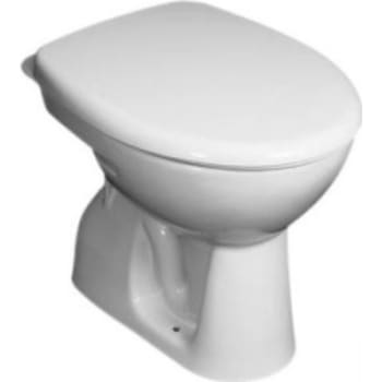 [611140000] ZETA Gulvst. Toiletskål P-lås