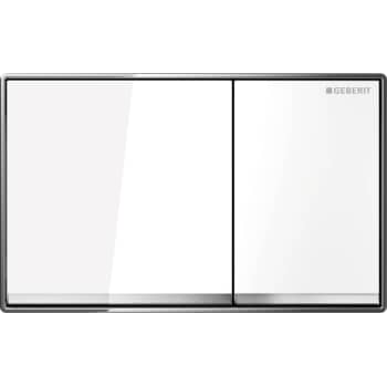 [617092600] Betjeningsplade Omega 60, hvid glas
