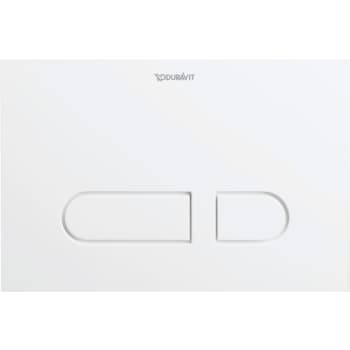 [617168100] Duravit A1 mekanisk betjenignsplade til WC, hvid, kunststof 