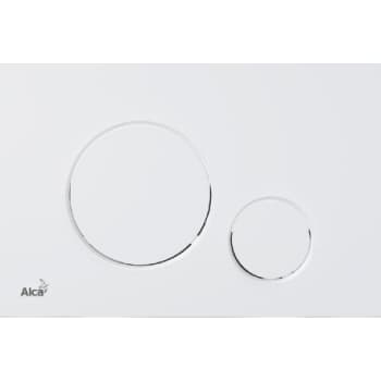 [617264730] alca m676 thin betj. plade, mat hvid plast