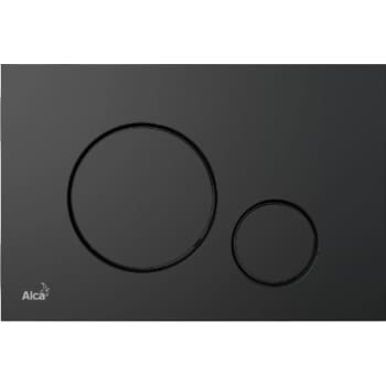 [617264731] alca m678 thin betj. plade, mat sort plast
