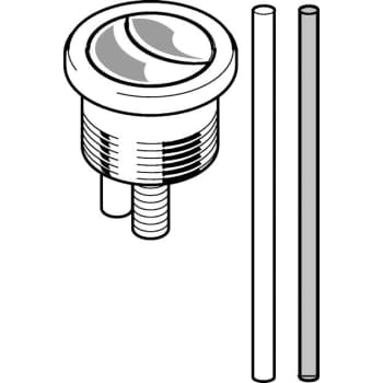[617500212] Geberit trykknap 3/6 liter til Euroform