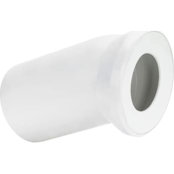 [617858500] Toilet tilslutningsbøjning 22,5°DN10