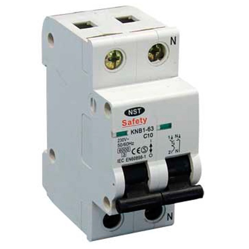 [8600138] Automatsikring 1p+n 13a  (6KA/C)