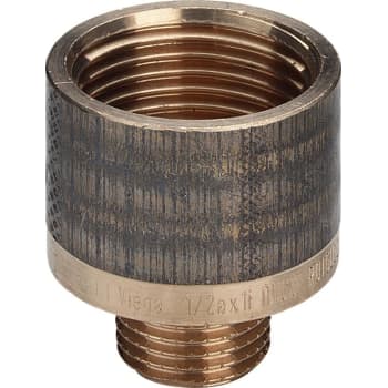 [048246342] 1" x 1/2" Spidsmuffe Rødgods Silicium Bronze