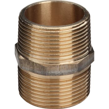 [048280311] 1.1/2" Brystnippel Rødgods Silicium Bronze
