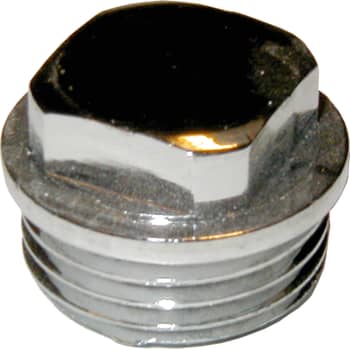 [048291504] 1/2" afzinkningsfri forkromet messing prop