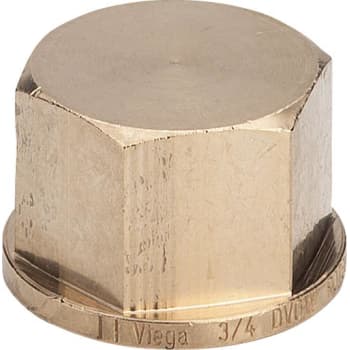 [048300303] 3/8" Slutmuffe Rødgods Silicium Bronze