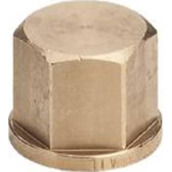 [048300306] 3/4" Slutmuffe Rødgods Silicium Bronze