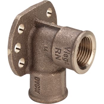 [048471306] 3/4" Rødgods Silicium Bronze gevindfittings vægfitting