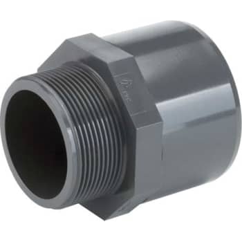 [061294525] TP PVC-U d25x32x3/4" overgang med limmuffe og udvendigt gevind
