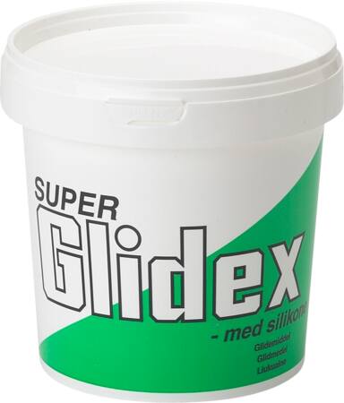 [061716008] Super Glidex silikonebaseret glidemiddel i spand, 1 kg