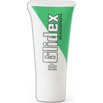 [061722001] Glidex silikonpasta, drikkevandsgodkendt, 50 g med påføringssvamp