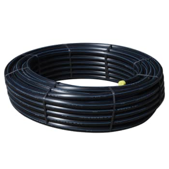 [070614134] Uponor 32 mm PE100-RC PN16 SDR11 rør, sort/blå, 25 m