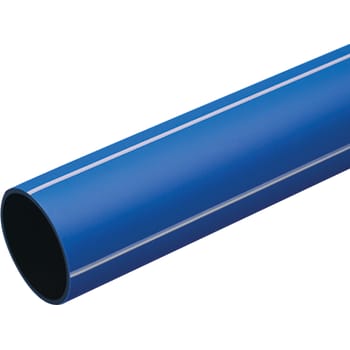 [071011160] Wavin SafeTech 160 mm PE100RC PN10 SDR17 rør, blå, 6 m, DK-VAND