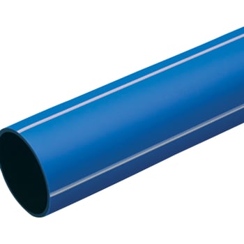 [071021110] Wavin SafeTech 110 mm PE100RC PN16 SDR11 rør, blå, 6 m, DK-VAND