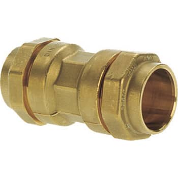 [072200032] Isiflo 32 mm samlemuffe, messing, PN16