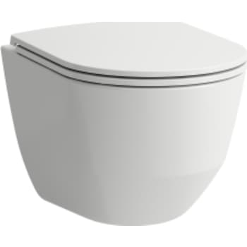 [613039500] Laufen Pro kompakt væghængt toilet, uden skyllekant, hvid