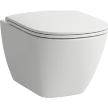[613111370] LAUFEN LUA sampak - hængeskål rimless og qr/sc sæde, hvid