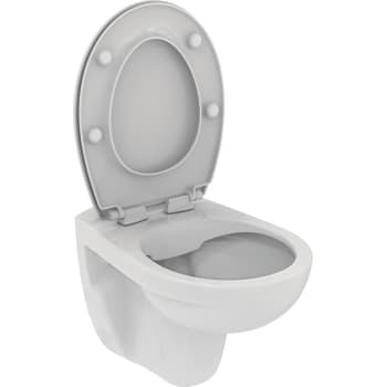 [613125200] IS Eurovit væghængt toilet Rimless inkl. softclose sæde SWH