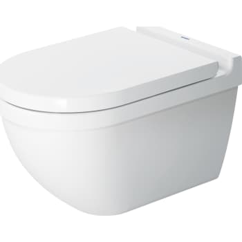 [613238010] DURAVIT Starck 3 vægtoilet uden skyllerand, wondergliss