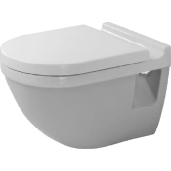 [613239010] Starck 3 vægtoilet 54cm bolteafstand 230 mm med wondergliss