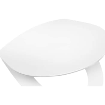 [614548100] Ifö Spira Art toiletsæde hvid, med hvid softclose og quickrelease beslag